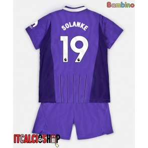 Tottenham Hotspur Dominic Solanke #19 Terza Maglia Bambino 2026-27 Manica Corta (+ Pantaloni corti)